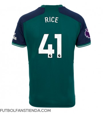 Arsenal Declan Rice #41 Tercera Equipación 2023-24 Manga Corta